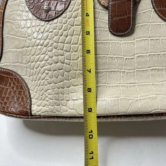 Vintage Western Purse Cream and Brown - Picture 10 of 11